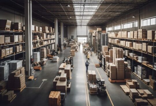 le layout de l'entrepôt dans la gestion du stock