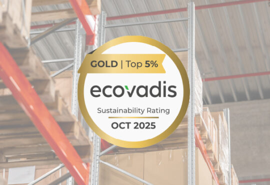 AR Racking EcoVadis Gold 2025