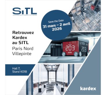 Kardex intralogistique globale - SITL