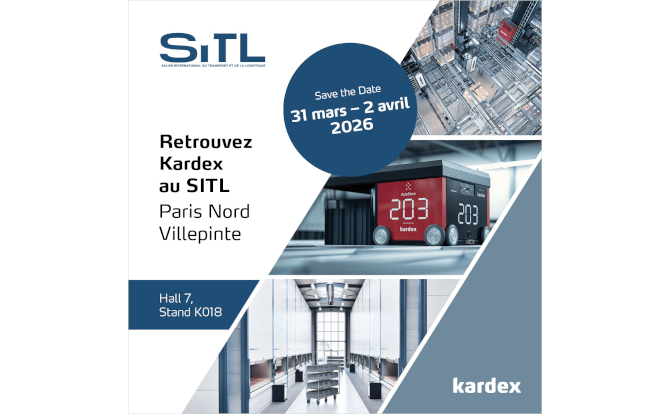 Kardex intralogistique globale - SITL