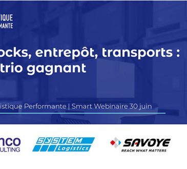 synchroniser stocks entrepôt et transports